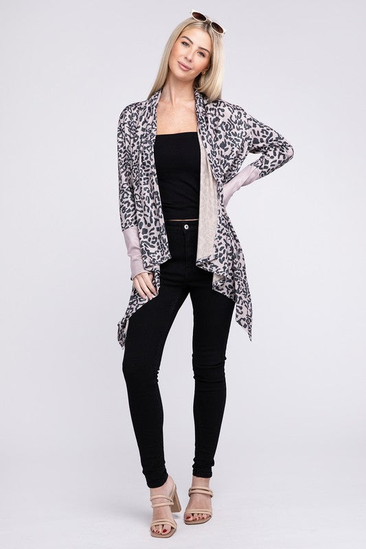 Wild Thing Leopard Print Cardigan